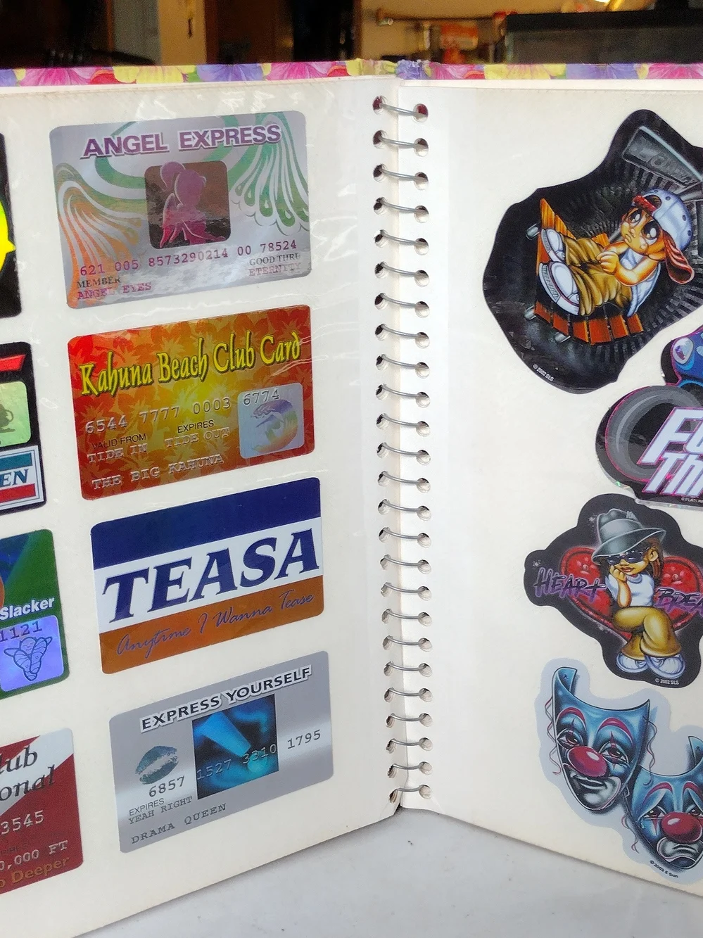 Vindage Sticker Collectsion